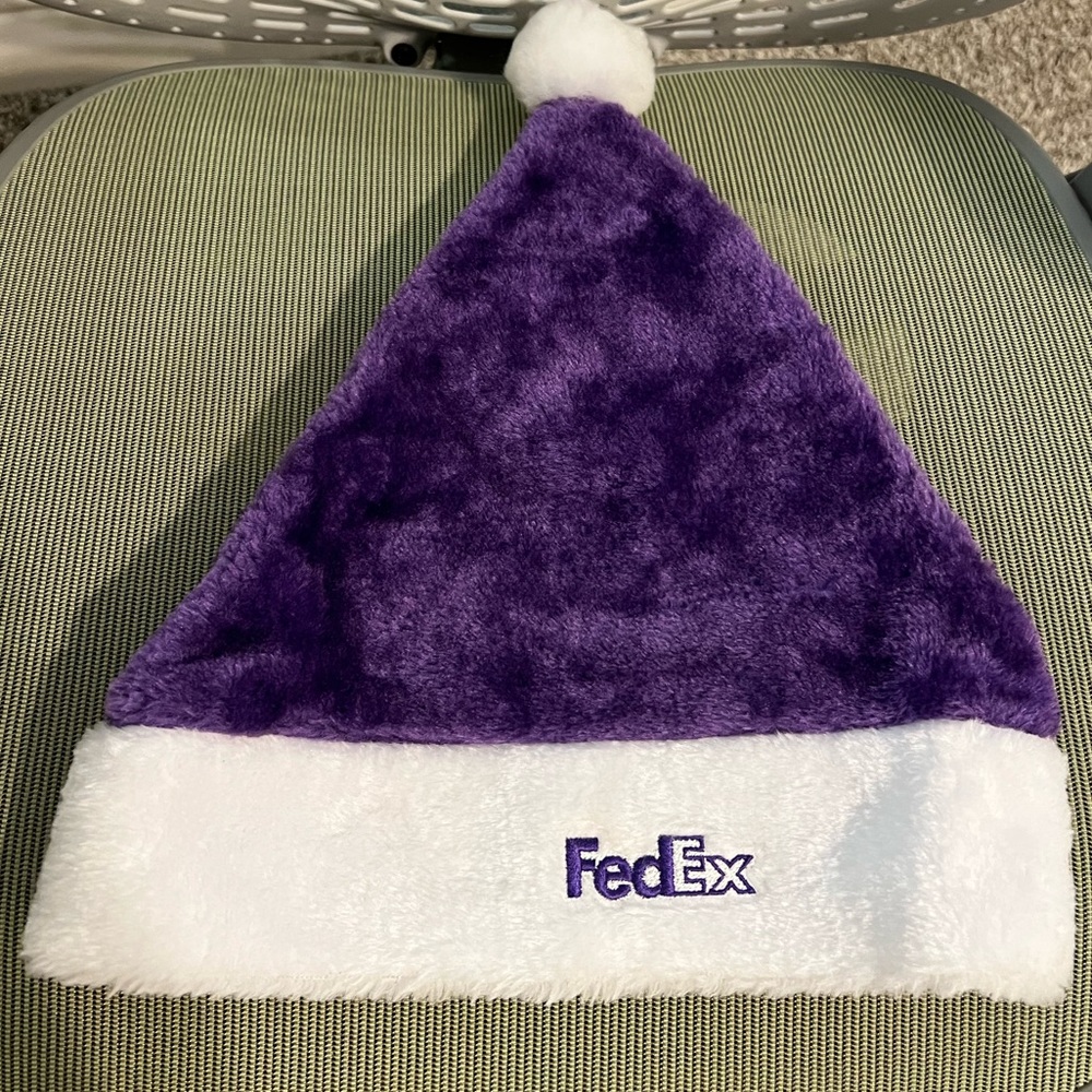 Fedex Santa Hat